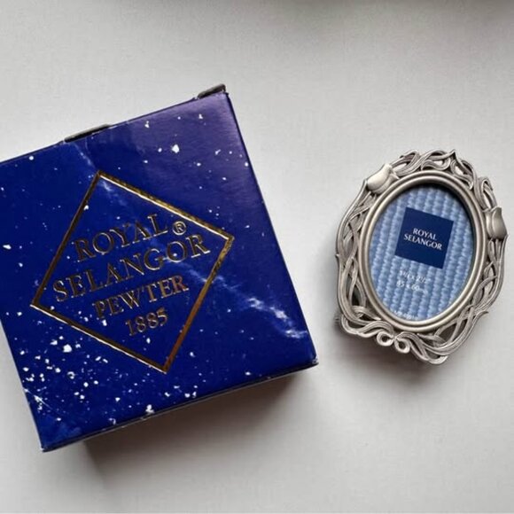 NEW Royal Selangor Pewter Mini Picture Frame - Picture 1 of 3
